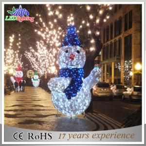 2017 Christmas Decoration Outdoor Use Snowman Motif Rope Garland Light