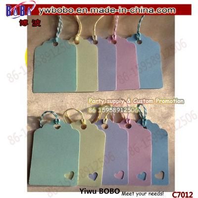 Baby Shower Key Tag Mixed Pastel Gift Tags Lables Wedding Favor Name Card (C7012)