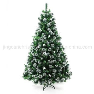 6FT Best Choice Pine Needle with Sliver Powder Christmas Tree