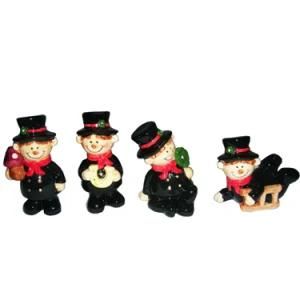 Ceramic Ornaments Chimney People Mini Custom Figurines