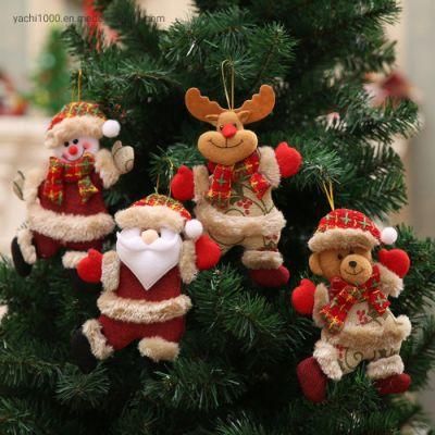 Promotion New Christmas Tree Hanging Ornaments Gift Toy Doll Decorations
