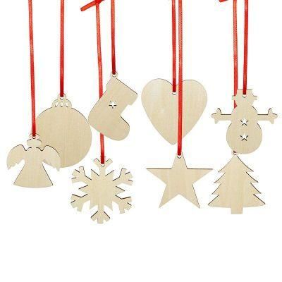 Original Color Sublimation Blanks MDF Christmas Tree Decoration Ornament