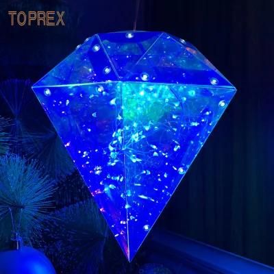 New Arrival 3V 3D Decorative Light Fairy LED Diamond Lighting for Events