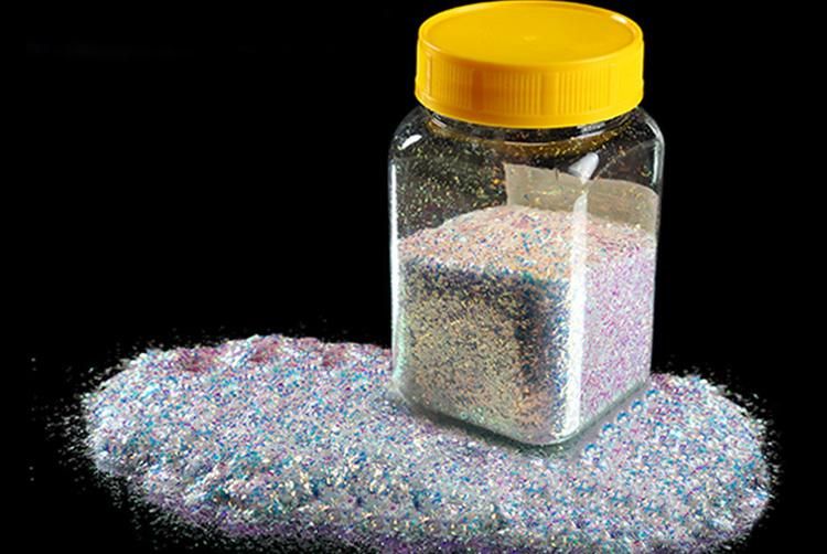 High Quality Factory Price Iridescent Rainbow Fine Glitter Powder for Christmas Decoration