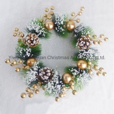 Hot Sale Cheap Merry Christmas Wreath Pre Lit Christmas Wreath