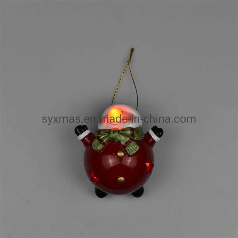 Ceramic Hanging Ornaments Christmas Santa Clause