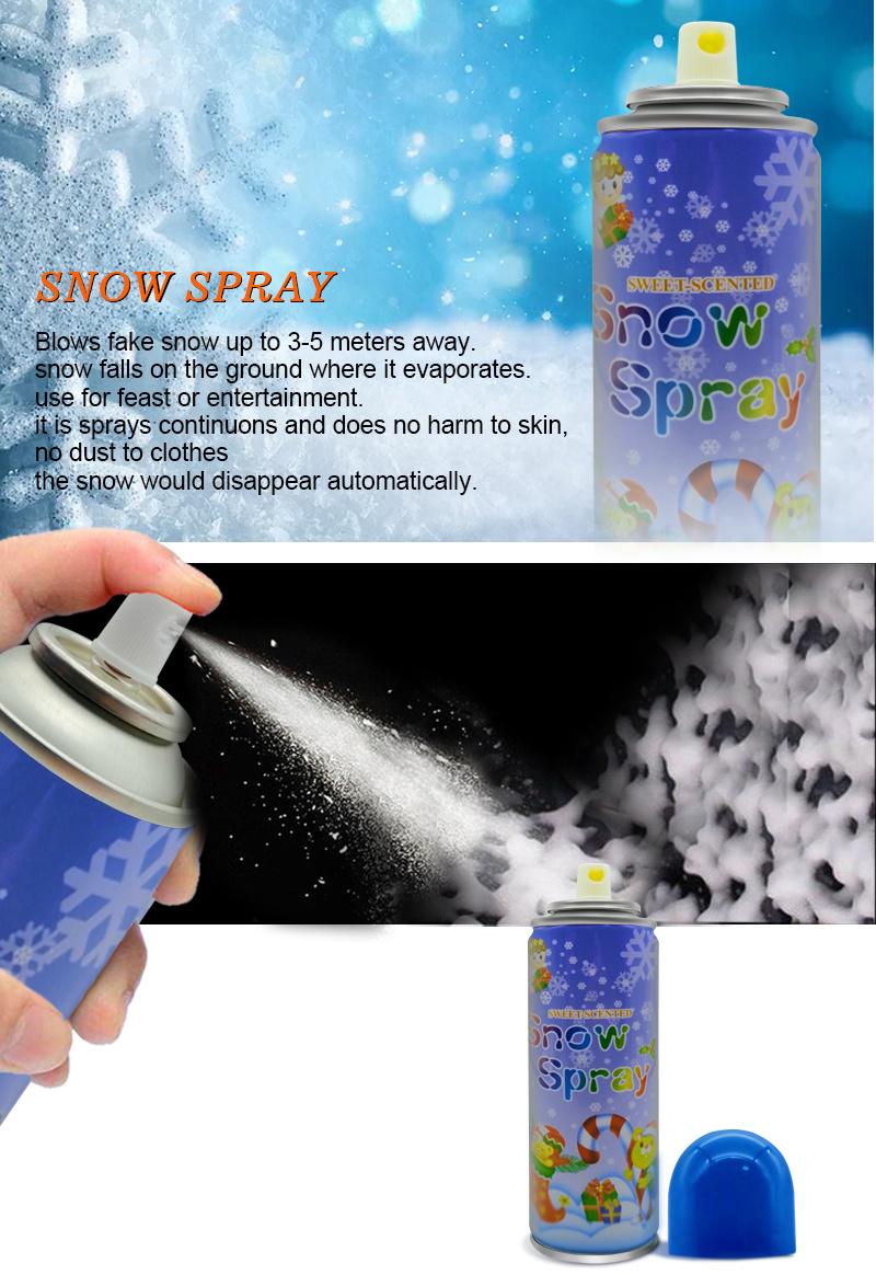 Snow Spray Party Items Party Decoration