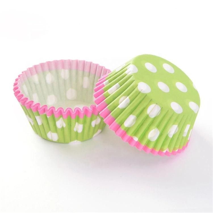 Food Grade Greaseproof Paper Cake Mold Cupcake Baking Cups