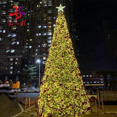 Outdoor Commercial Giant Artificial Christmas Decoration Lighting Christmas Tree
