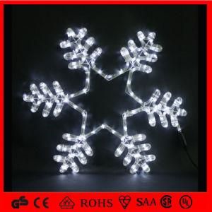 White Holiday Outdoor Decorative 2D Motif LED Snowflkae Light