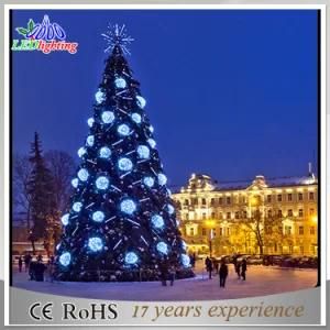 Outdoor Decoration Lights Large Commercial Cone Artificial Christmas Tree