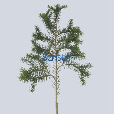 Artificial Christmas Pine Twig PE Nordmann Fir Spray Artificial Plant for Holiday Decoration (38879)