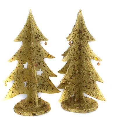 Golden Mini Christmas Christmas Tree