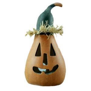 Pumpkin Ceramic Candle Holder for Halloween Decoration