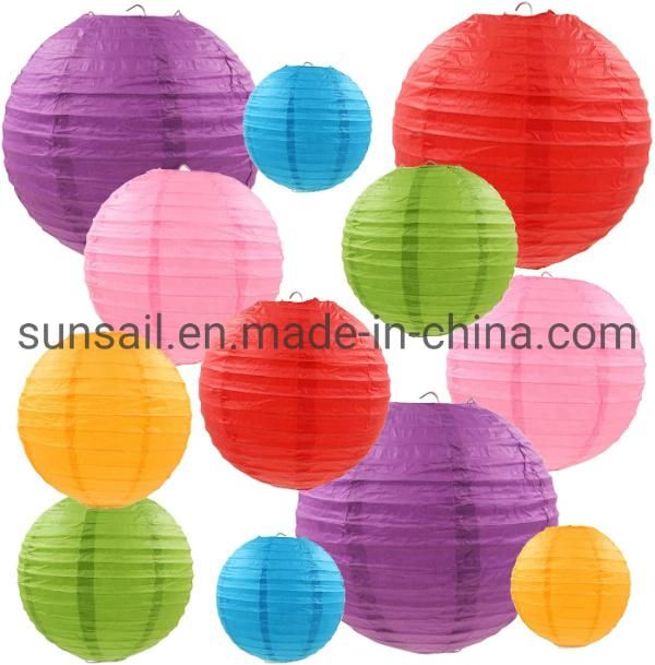 Colorful Paper Lanterns Chinese Lanterns for Party Decorations Weddings Parties Events