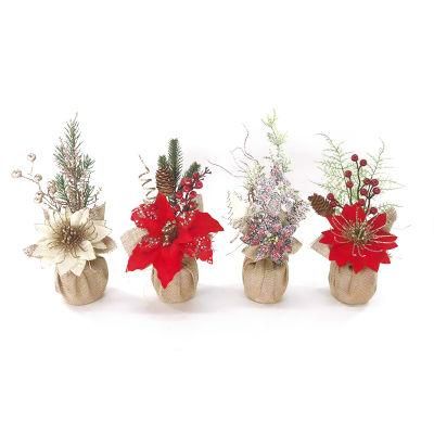 Factory Supply Artificial Flower Ornaments Table Top Ornaments Living Room Bedroom Fake Flowers