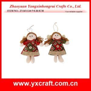 Christmas Decoration (ZY16Y134-7-8 20.5CM) Textile Christmas Decoration Crafts Christmas Decorations