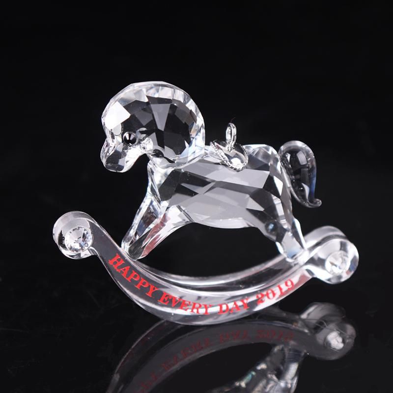 2019 New Design Crystal Horse for Wedding Gifts