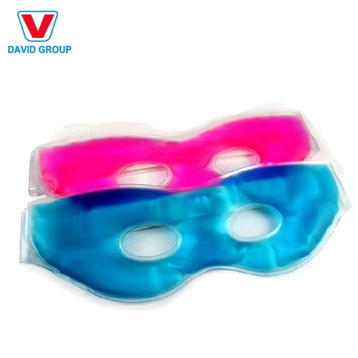 Factory Customize Eco-Friendly Hot and Cold Gel Eye Mask Reusable Relaxing Cooling Gel Bead