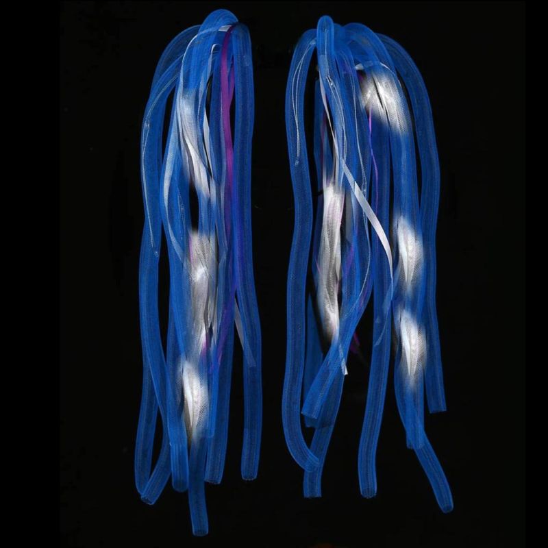Dazzling Toys LED Light up Noodle Hair Headband Party Dreads