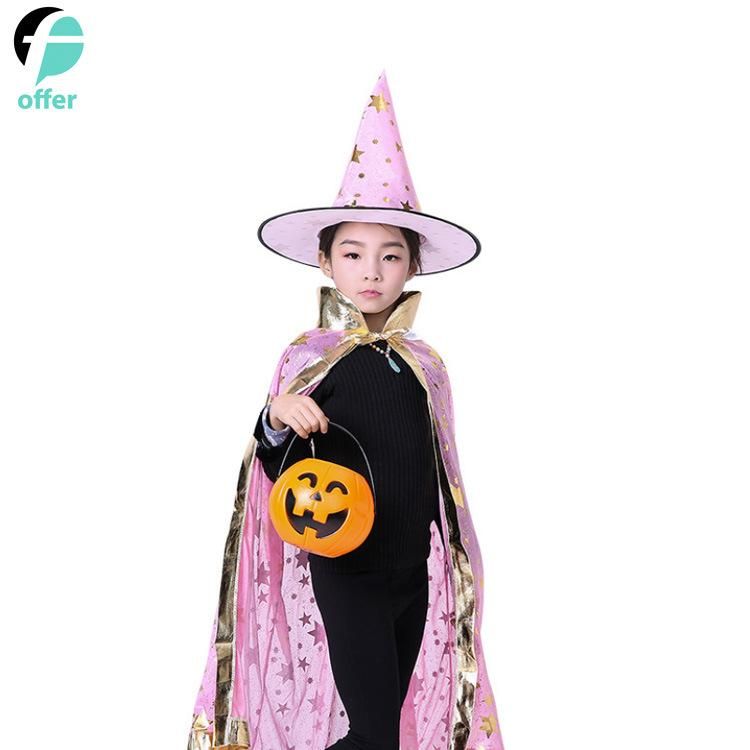 Halloween Wizard Cloak with Hat