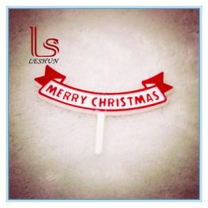 Factory Wholesale Merry Christmas Cake Topper Christmas Decorations