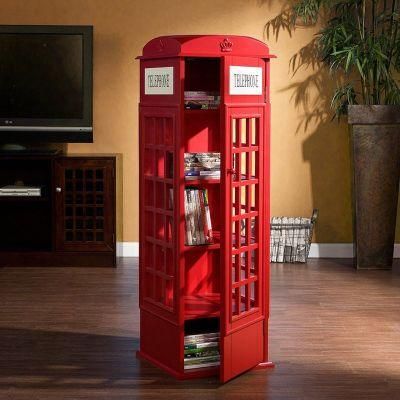 Custom Color British Pink Mailbox Telephone Booth for Wedding Decoration