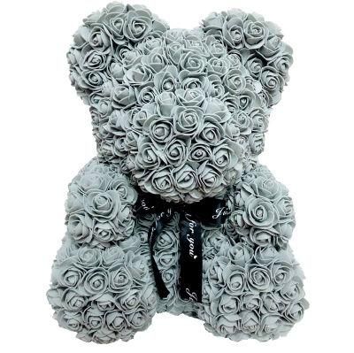 2020 Handmade Custom Romantic High-End Wedding Arrangement Artificial Flower Bear