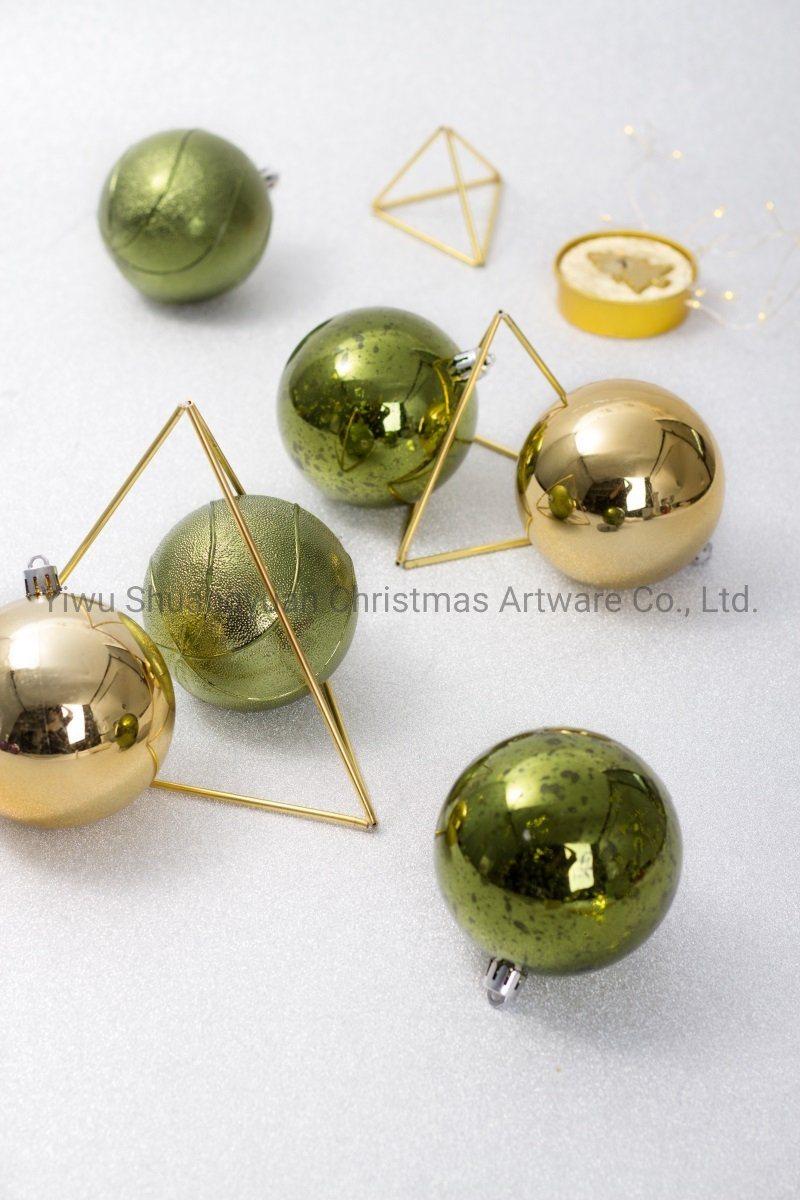 Artificial Christmas Hanging Ball for Holiday Wedding Party Decoration Supplies Hook Ornament Craft Gifts