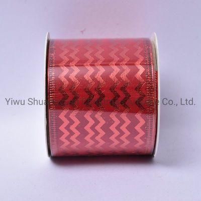 Christmas Ribbon Decor for Holiday Wedding Party Decoration Supplies Hook Ornament Craft Gifts