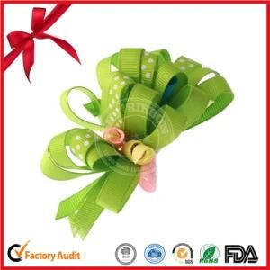 Single Barrette Hair Accessory Girl Curly Ribbon