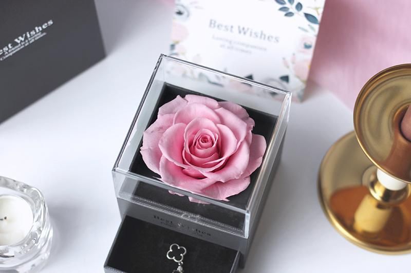 Christmas Decoration Preserved Rose Flower Gift