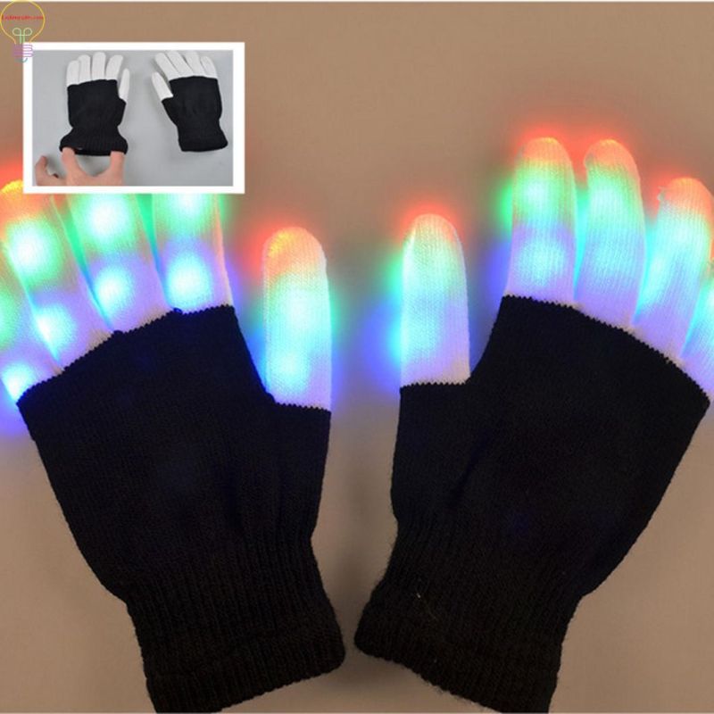 LED Luminous Gloves Light up Stage Performance Gloves