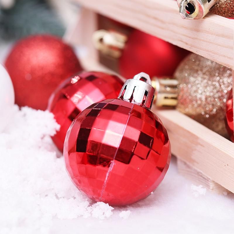 Red Cute Christmas Decorations Balls