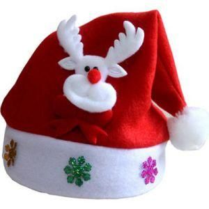 2020 High Quality Promotional Christmas Gift Knitted Winter LED Light Christmas Hat