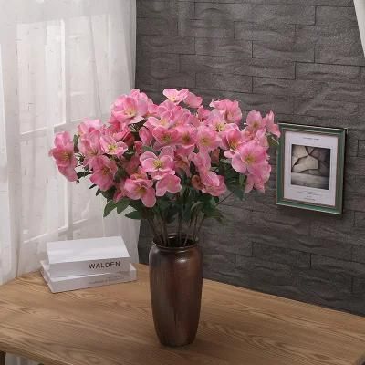 Artificial Silk Rose Flowers Wedding Flowers Bouquets Arrangement Home Office Party Centerpiece Table Decoration