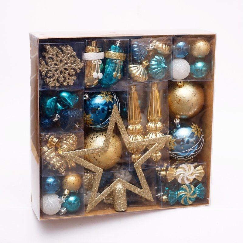 Yiwu Shuangyuan Factory Original Design 98PCS Big Christmas Ball Gift Bag for Christmas Home Deco