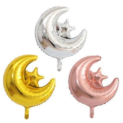 Z-050 Wholesale 16inch Ramadan Eid Mubarak Balloons Party Decorations Supplies