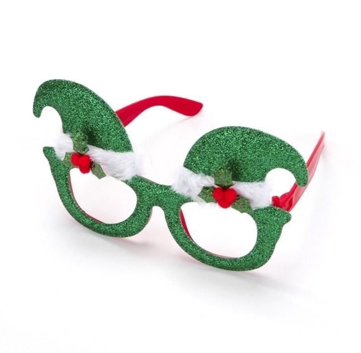 Christmas Glasses Decoration New Year Gifts Christmas Glasses