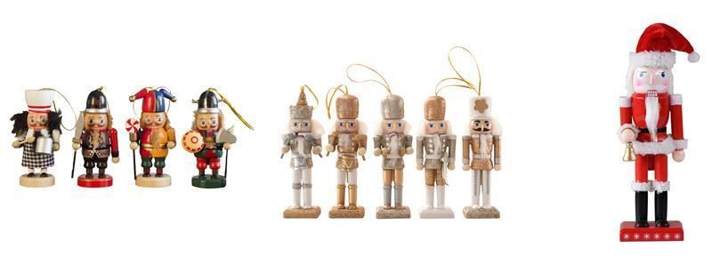 Wooden Christmas Decorative Nutcrackers