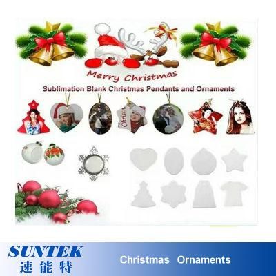New Hot Sale Sublimation Patch Color Christmas Decorations