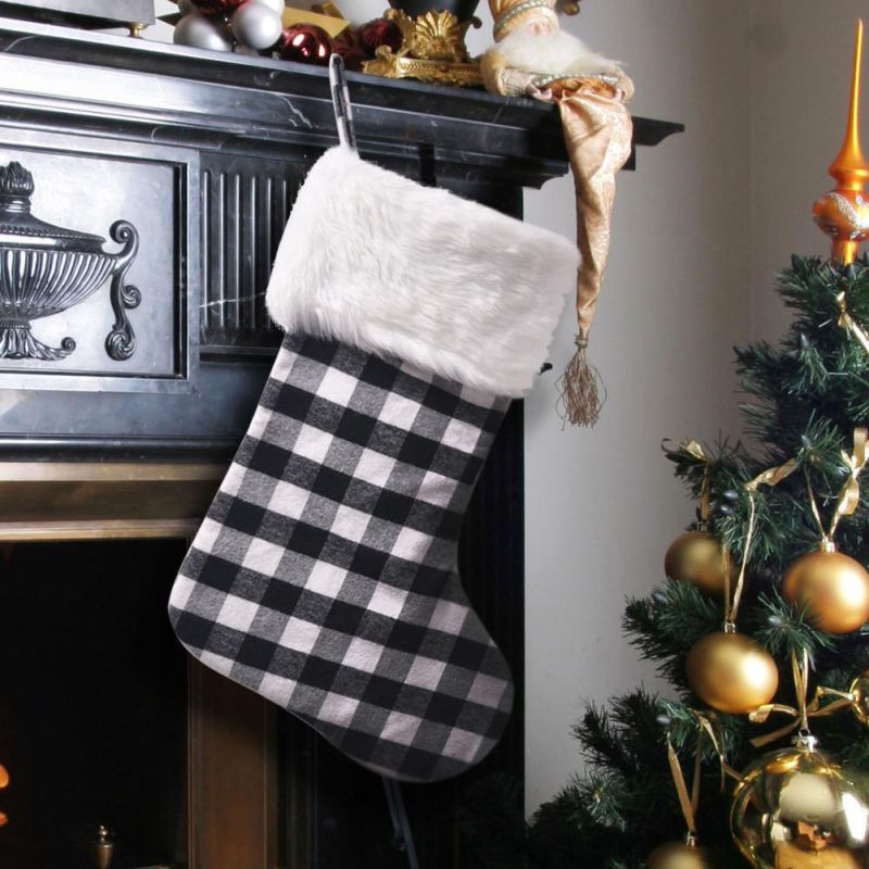 Amazon Foreign Trade New Products Christmas Socks Gift Bag Christmas Socks Candy Gift Bag Pendant Christmas Decorations