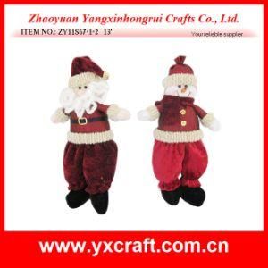 Christmas Decoration (ZY11S67-1-2) Christmas Creation Gift Ornament Craft Product