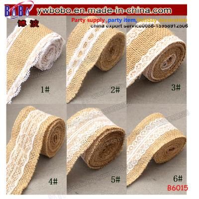 Garment Accessories Nylon Lace Natural Jute Burlap Hessian Lace Party Wedding Party (B6015)