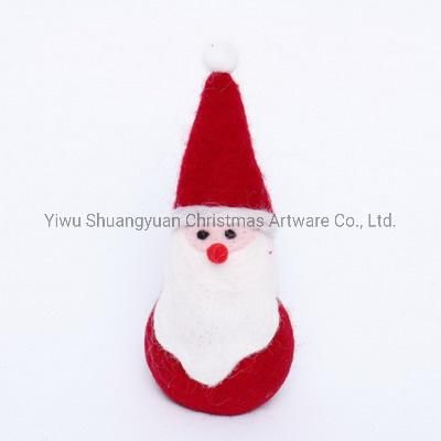 2022 New Design Foam Red Santa Clause Christmas Decoration Santa Hanging Ornaments