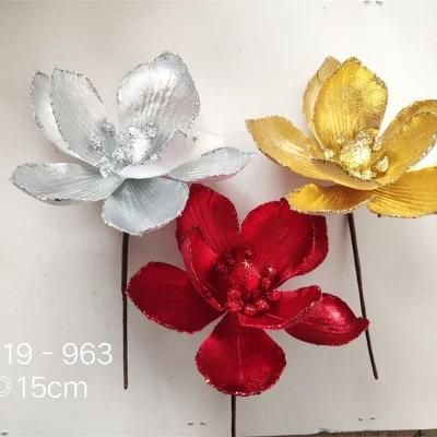 Wholesale Price Decoration Christmas Tree Flowers for Decoration