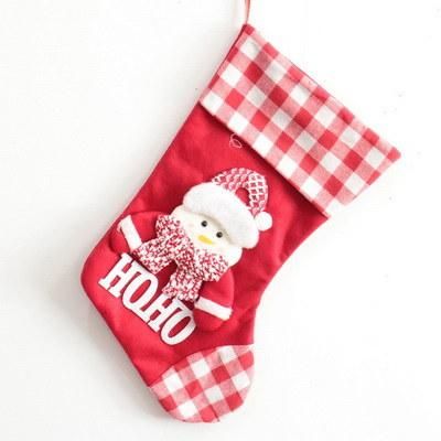 New Design Fabric Socks with Ornaments Decorate