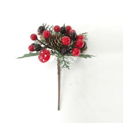 Wedding Christmas Berry Fruits Decoration Branch Picks Party Artificial Flower