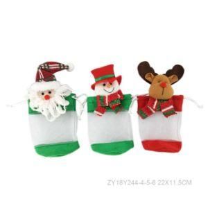 Christmas Candy Ornament Snowman Bag