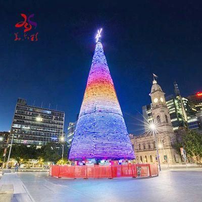 Outdoor 3D LED Lighting Outdoor Christmas Tree